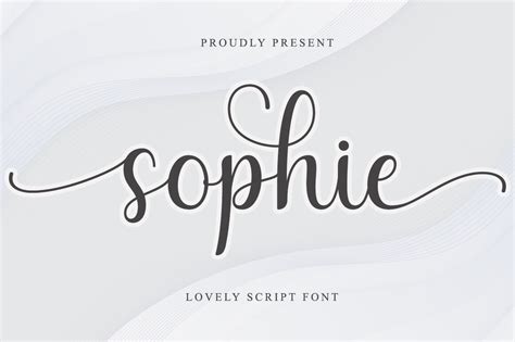 sophi font search.